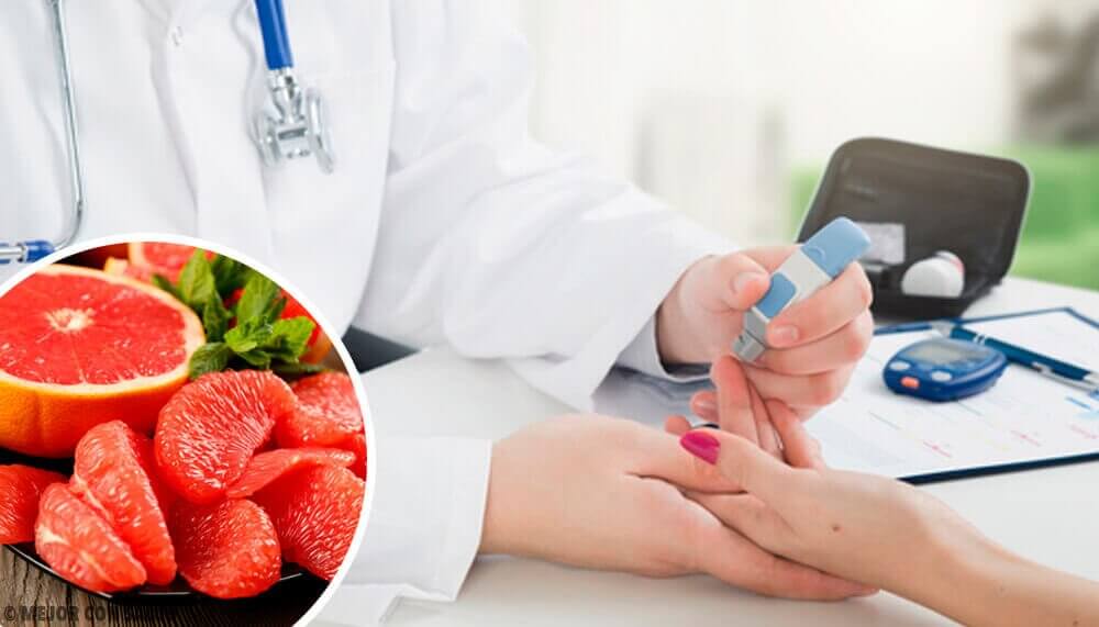 Minska risken för diabetes med grapefrukt i kosten