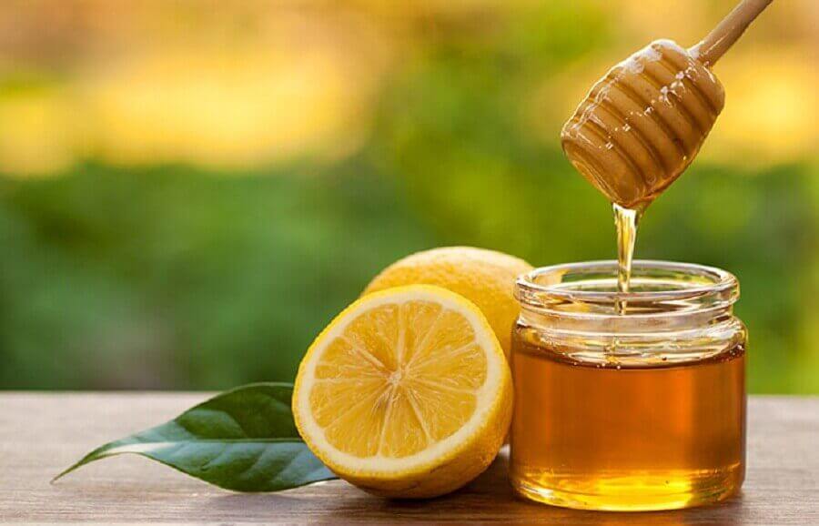 Honung och citron.