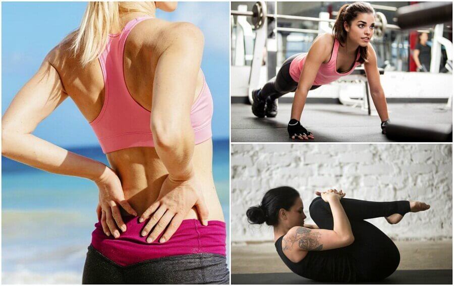 5 övningar för att tona ryggmusklerna