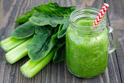 Smoothie med selleri.
