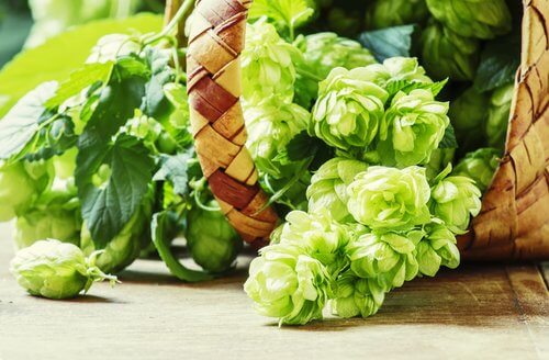 Inred med blommor
