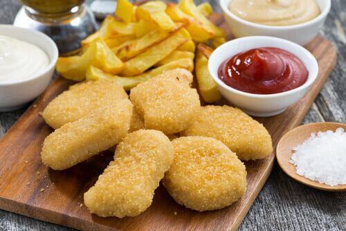 livsmedel undvik nuggets