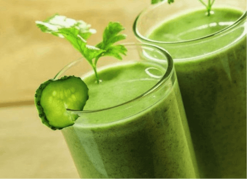 Prova på en slimmande grönsaksjuice - fem nyttiga recept