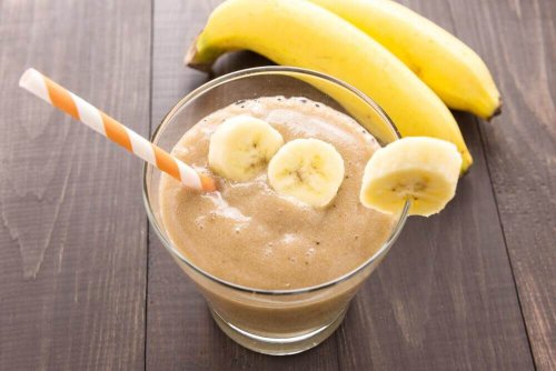 veganska frukostar banan