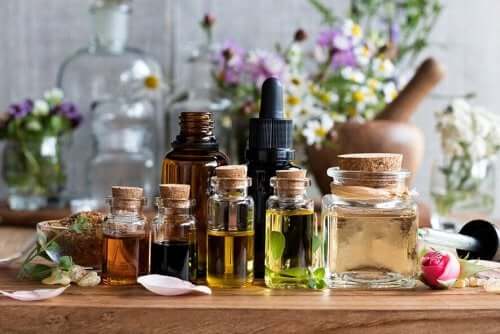 Aromatiska oljor i rad