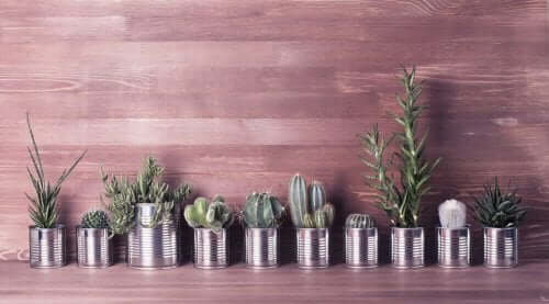 Tre idéer för att återanvända aluminiumburkar