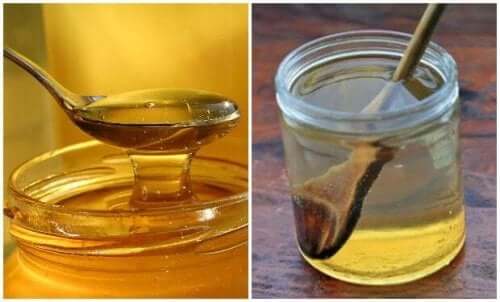 Hur man botar halsont med varmt vatten och honung