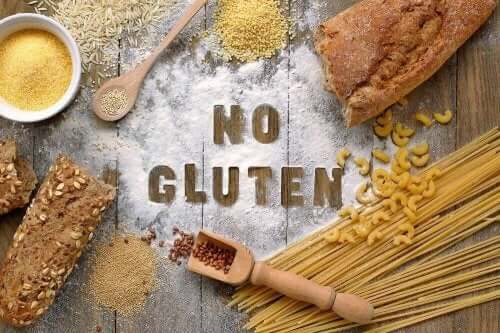 Ingen gluten i maten.