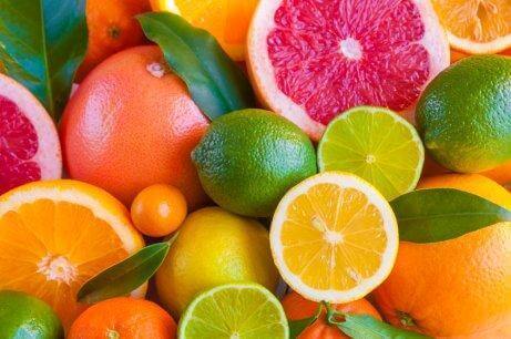 Citrusfrukter luktar härligt