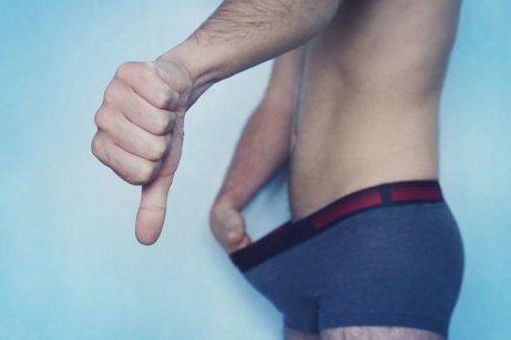 Man med retrograd ejakulation