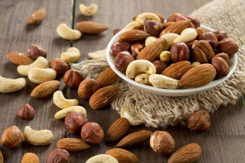 Nötter innehåller aminosyror