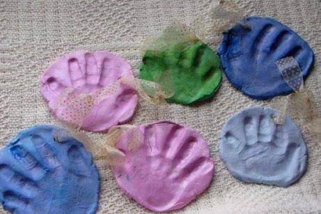 Handavtryck från barn