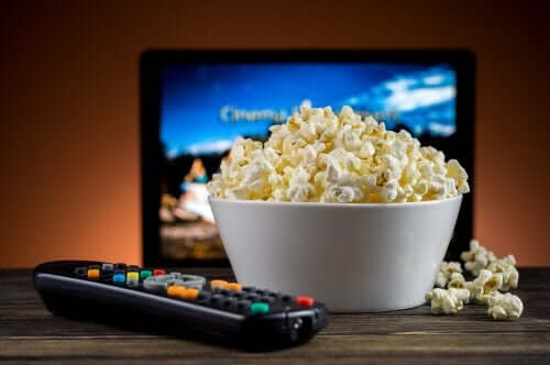 Popcorn och film