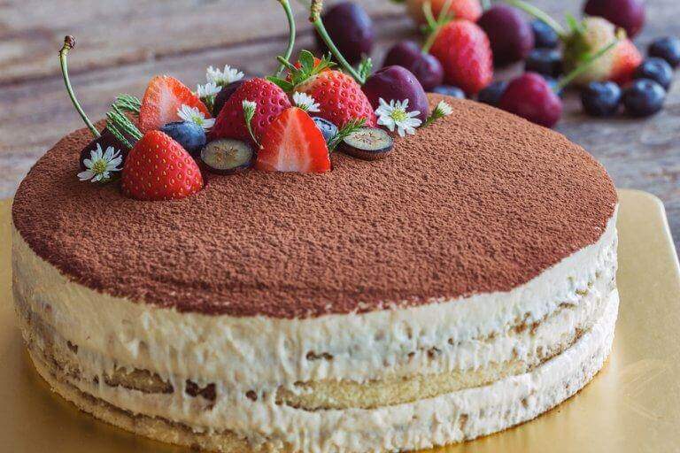 Tiramisu med frukt