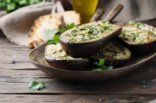 Paté på aubergine