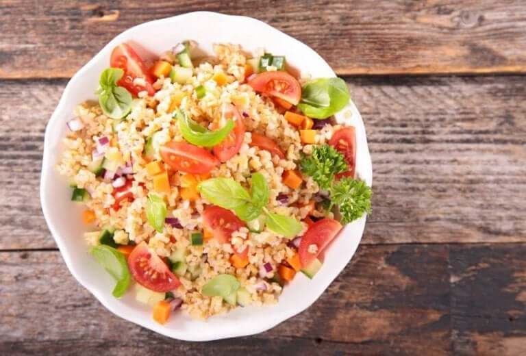 Quinoa och grönsaker