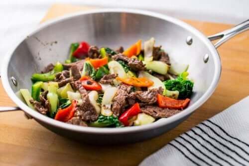 Kött och grönsaker
