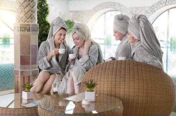 Möhippa på spa