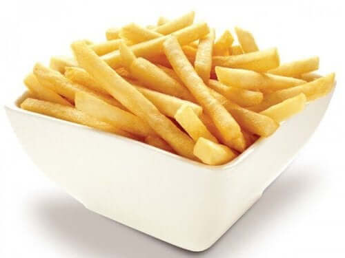 Pommes frites är väldigt onyttiga