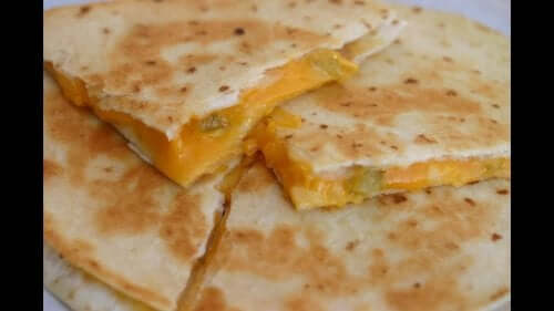 Quesadillas med mango