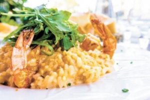 Recept på en utsökt risgryta med räkor