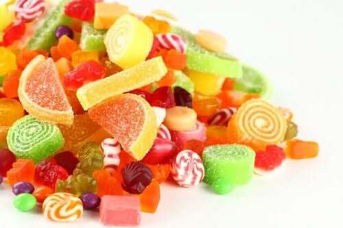 Undvik olika sötsaker