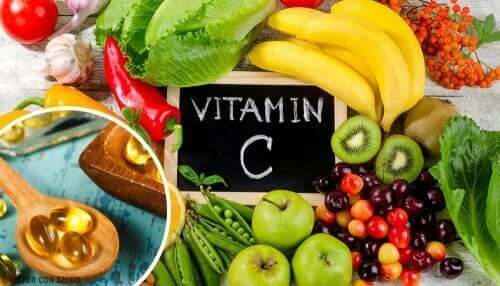Vitamin C kan lindra utslag