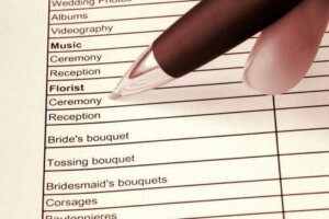Tips för att organisera ett hastigt bröllop