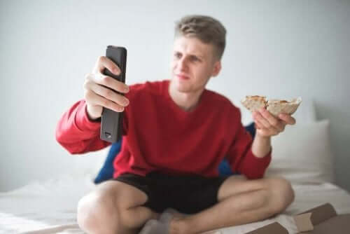 För mycket TV-tittande