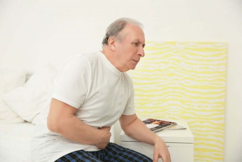 Man med prostataproblem
