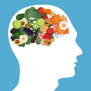 Medan kolhydrater ökar serotoninnivåerna i hjärnan, gör proteiner och fetter så att nivåerna minskas.