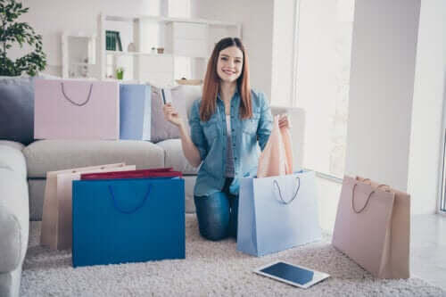 4 tecken på att du är beroende av shopping