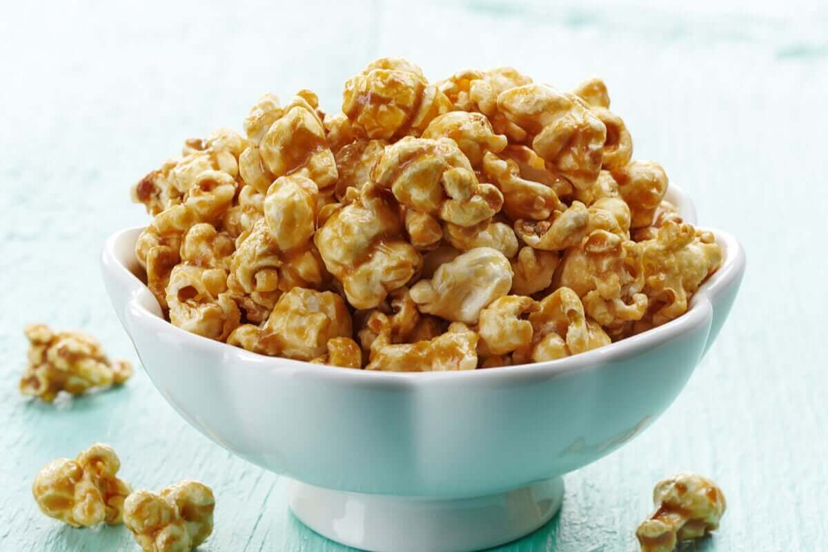nyttiga och goda popcorn