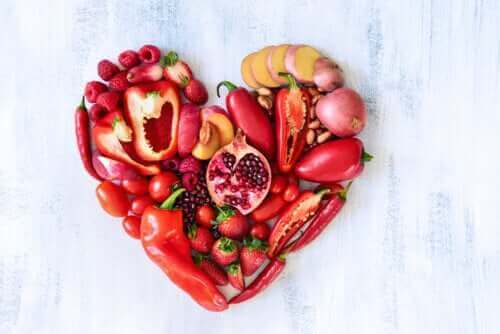Näringsegenskaper hos röd frukt och röda grönsaker
