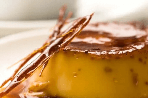 Recept på en utsökt valnötscrème caramel