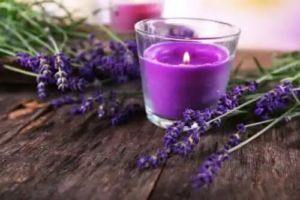 Hur man gör ett prydnadsljus med lavendelblommor