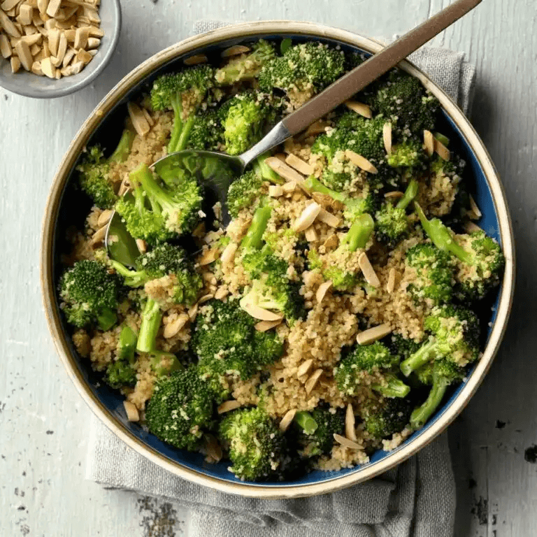 Sallad med broccoli och couscous: Ett lätt och hälsosamt recept