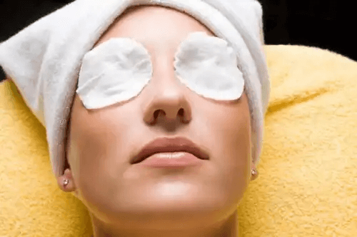 kvinna på spa