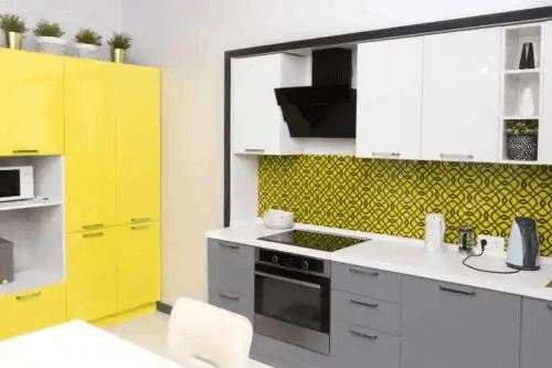 måla köket gult