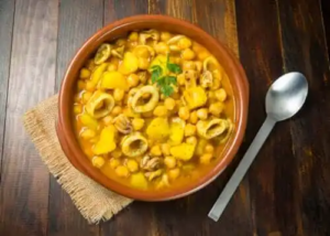 Kikärter med bläckfisk: Ett enkelt och nyttigt recept