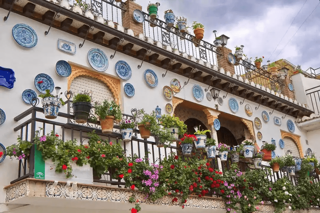 balkong i andalusisk stil