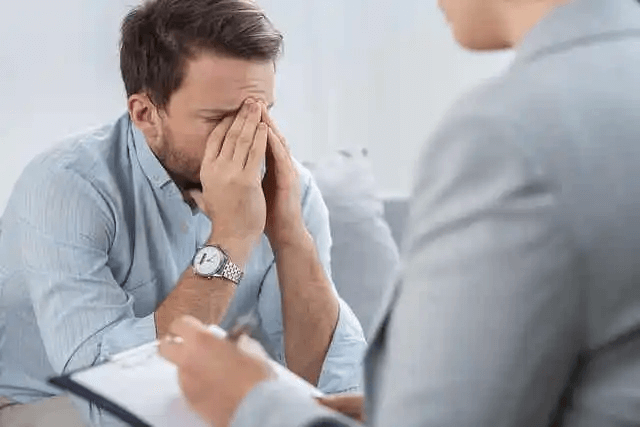dina ångestvanor man hos psykolog