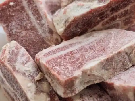 Fryst kött: Hur länge kan det lagras?