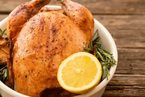 Stekt kyckling är tillåtet i Optavia-dieten.