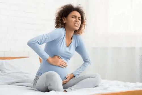 En kost för att behandla gastroenterit under graviditeten