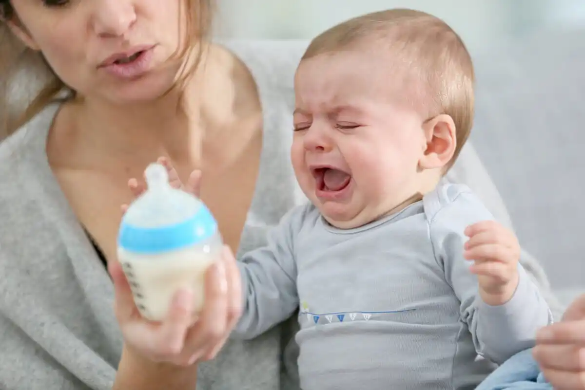 Babygråt som en illustration av de olika typerna av temperament hos spädbarn