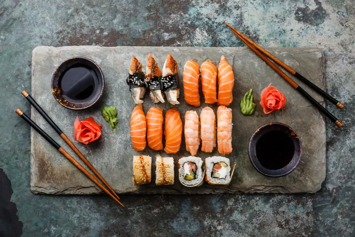 Sushi får oss att fråga om sushi är gödande
