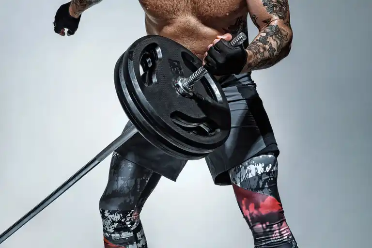 Variera träningen med att använda skivstång ibland