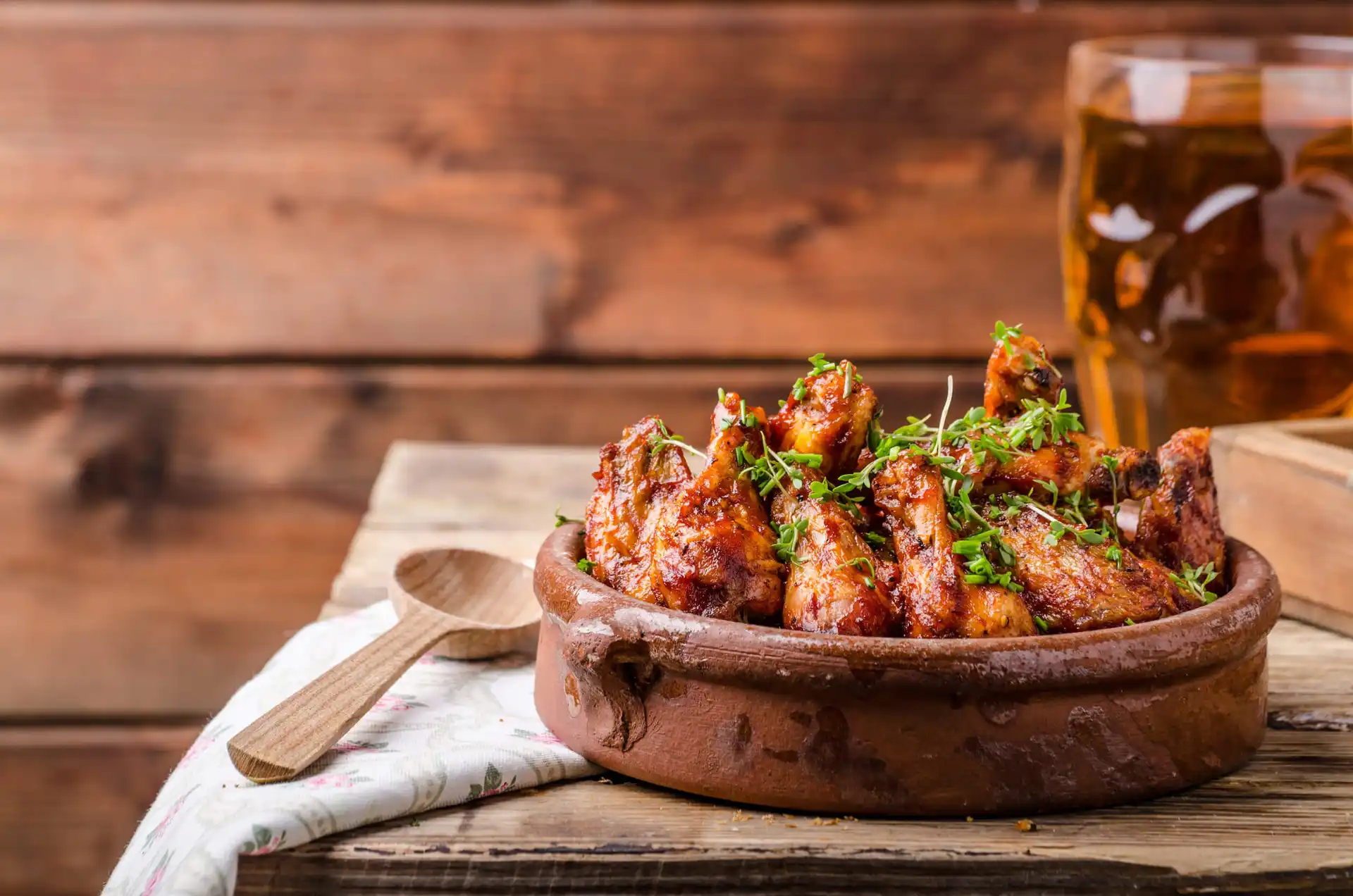 Kyckling i svart sås