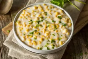 Recept på krämig majssoppa: enkelt och gott